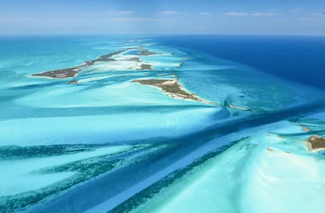 空中俯瞰 Exuma